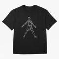 CR7 Cristiano Ronaldo Signature Celebration Siuuuuu Line Art White Oversized T-Shirt Show Your Love for FIFA World Cup 2026 Group Stage Spirit, Built around Argentina, Neymar, Haaland and Cristiano Ronaldo, Global Supporter Spirit, Legendary Goals,