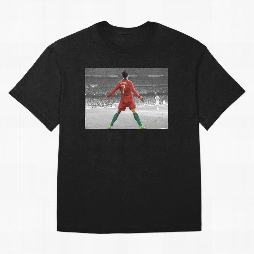 Portugal's Cristiano Ronaldo Oversized T-Shirt Celebrate Supporters United by the FIFA World Cup 2026 USA Canada Mexico Journey through CR7 and Messi Highlights, Brazil Pride, Tournament Hype, Historic Matchups, Family Viewing Parties and Global