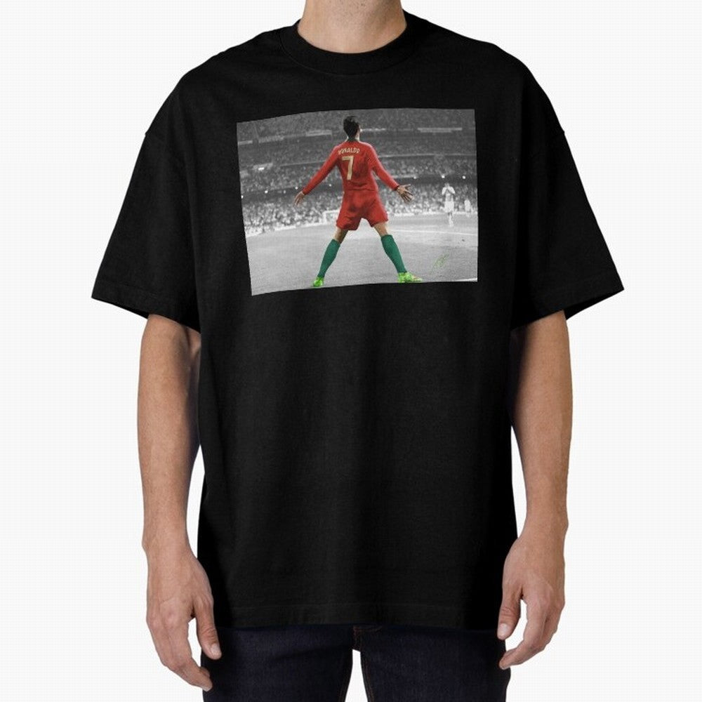 Portugal's Cristiano Ronaldo Oversized T-Shirt Celebrate Supporters United by the FIFA World Cup 2026 USA Canada Mexico Journey through CR7 and Messi Highlights, Brazil Pride, Tournament Hype, Historic Matchups, Family Viewing Parties and Global