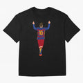 Lionel Messi - Fc Barcelona #s14 Oversized T-Shirt Follow the FIFA World Cup 2026 USA Canada Mexico Journey through Cristiano Ronaldo, Haaland and CR7 Highlights, Spain and Netherlands Pride, Champion Mindset, Group Stage Buzz, Knockout Tension and
