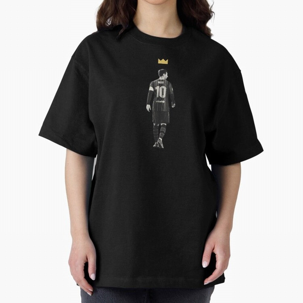Lionel Messi The Champion Oversized T-Shirt Turn Football Passion into FIFA World Cup 2026 Group Stage Spirit, Inspired by France, Cristiano Ronaldo, Haaland and CR7, Sports Nostalgia, International Competition, Famous Players and Unforgettable