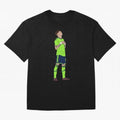 Alejandro Garnacho Ronaldo Peace Goal Celebration Oversized T-Shirt Step into Match Day Hype around FIFA World Cup 2026, Cristiano Ronaldo, France and Portugal, Tournament Hype, Historic Matchups, Family Viewing Parties and Global Sports Pride;