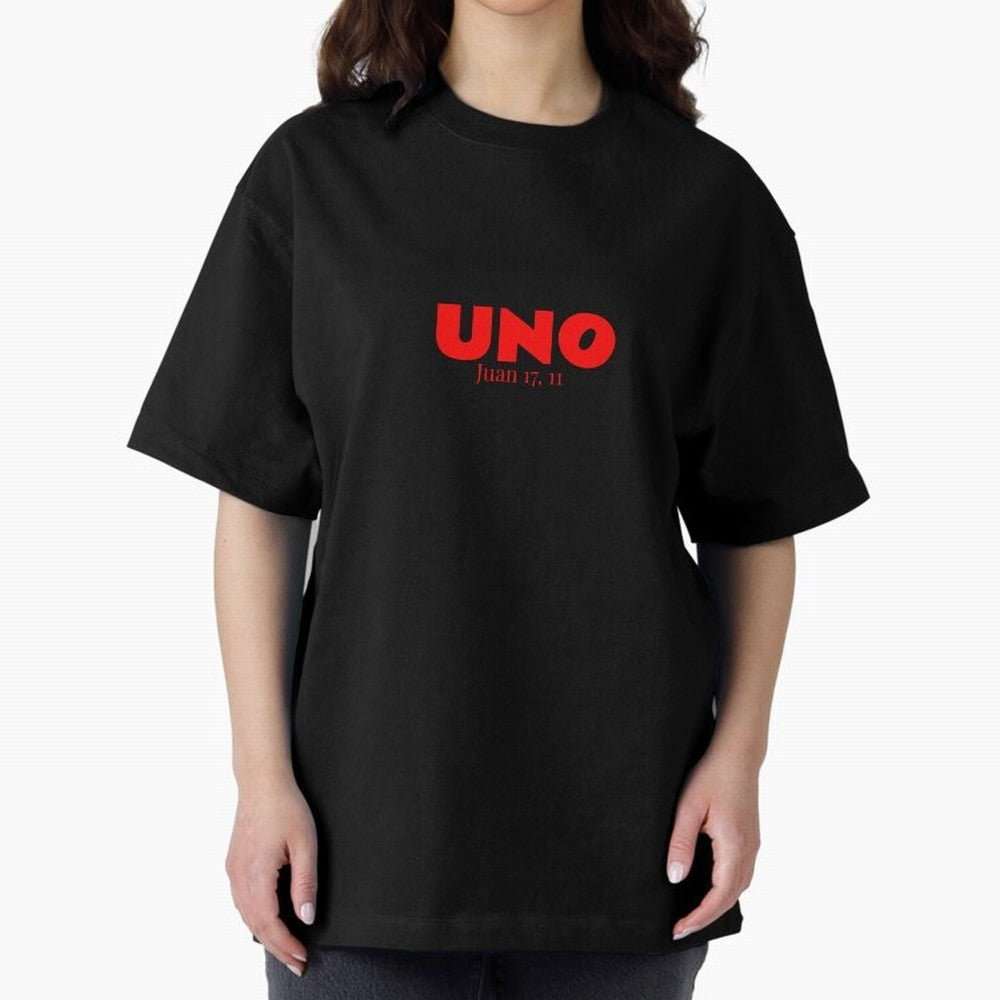 UNO ¨C Cita b¨ªblica cristiana Oversized T-Shirt Turn Up for FIFA World Cup 2026 Celebrating Neymar, England, France and Netherlands Energy, Champion Mindset, Group Stage Buzz, Knockout Tension and Passionate Fan Culture; Built for Supporters