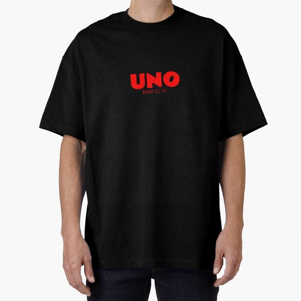 UNO ¨C Cita b¨ªblica cristiana Oversized T-Shirt Turn Up for FIFA World Cup 2026 Celebrating Neymar, England, France and Netherlands Energy, Champion Mindset, Group Stage Buzz, Knockout Tension and Passionate Fan Culture; Built for Supporters