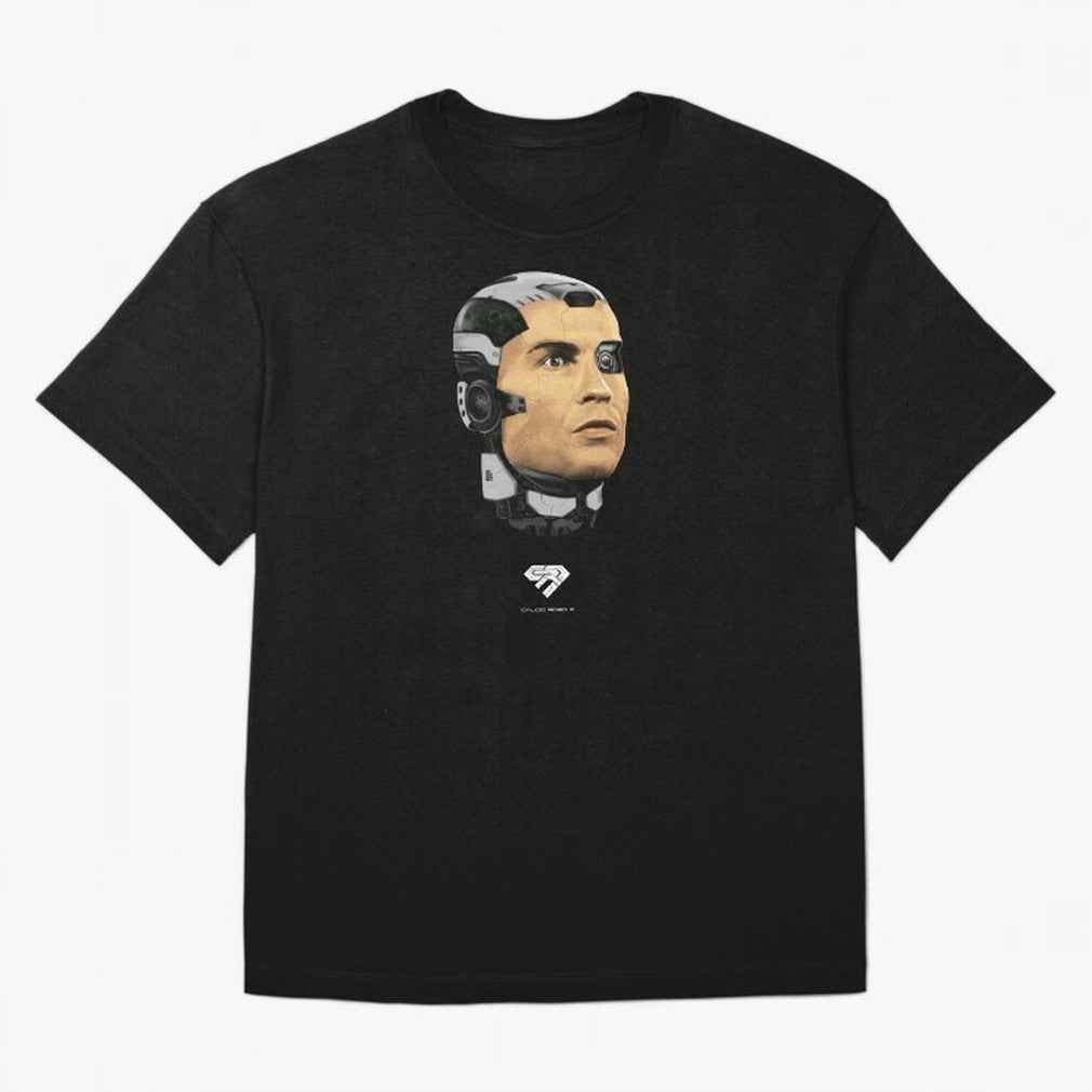 Calcio Robo 7 Oversized T-Shirt Feel the Roar of Match Day Hype around FIFA World Cup 2026, CR7, Portugal, Match Day Excitement, Supporter Culture, Golden Goals and Global Football Passion; Ideal for Passionate Fans Who Love Underdog Stories,