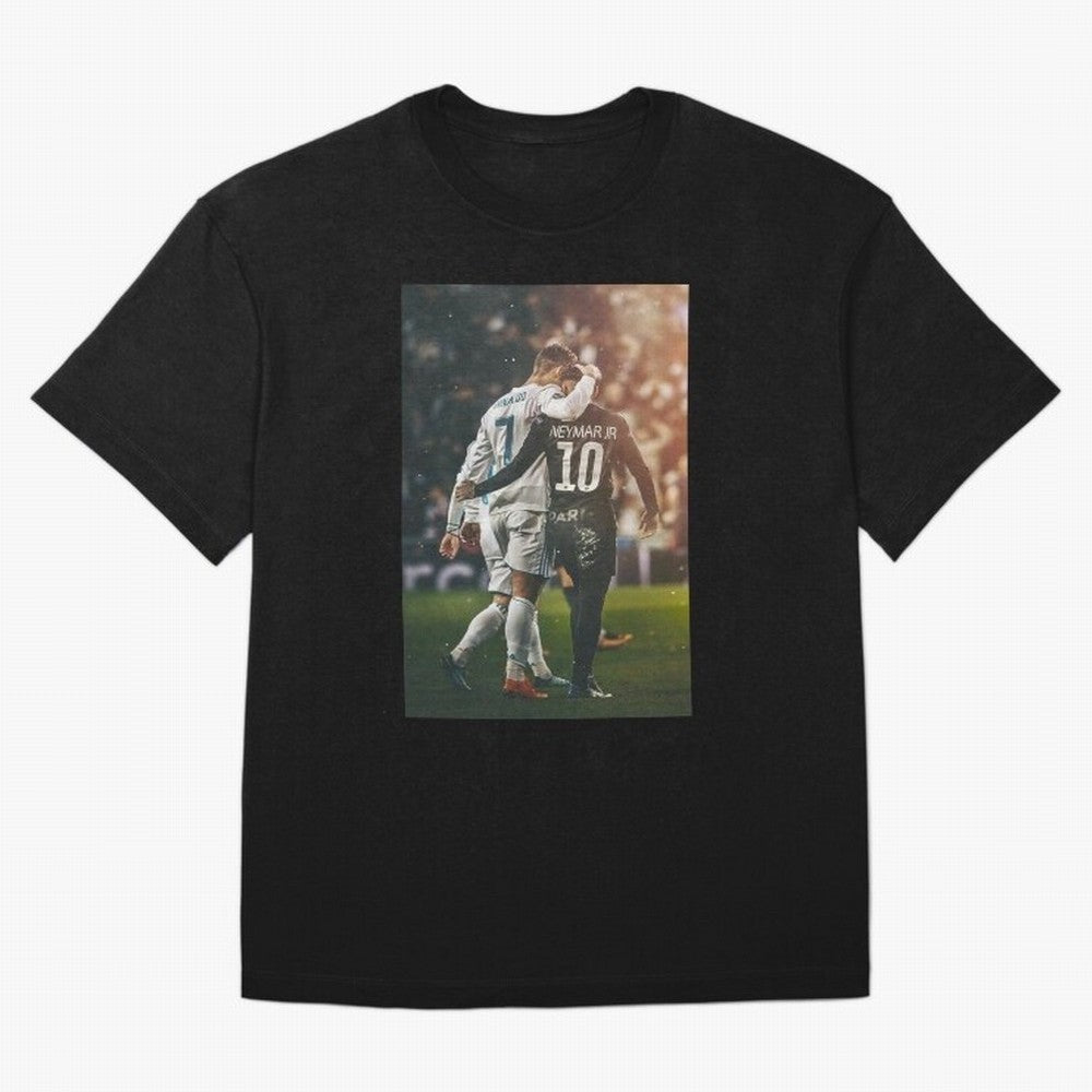 Neymar and Ronaldo Oversized T-Shirt Keep Football History Alive during the FIFA World Cup 2026 Group Stage Journey through Messi, Neymar and Mbappe Highlights, Argentina, France and Brazil Pride, Championship Spirit, Famous Goals, Roaring Crowds