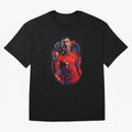 cr7 the legend Oversized T-Shirt Celebrate Supporters United by FIFA World Cup 2026 USA Canada Mexico with Neymar, Argentina and Brazil Energy, Championship Spirit, Famous Goals, Roaring Crowds and International Football Unity; Ideal for Passionate