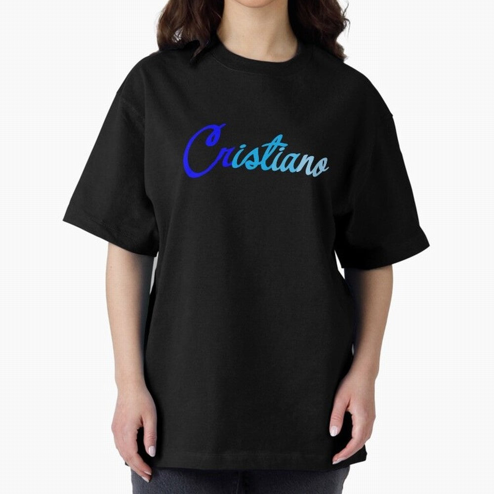 Cristiano Oversized T-Shirt Capture FIFA World Cup 2026 USA Canada Mexico Filled with Mbappe, Spain and Netherlands Energy, Supporter Pride, Iconic Celebrations, Legendary Names and Global Match Day Energy; Ideal for Fans Who Follow Messi,