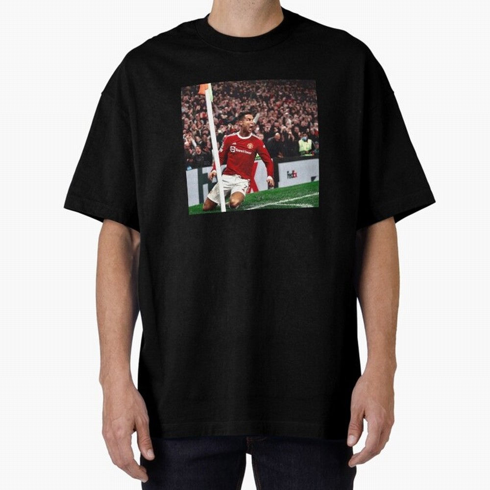 Cristiano Oversized T-Shirt Upgrade FIFA World Cup 2026 Capturing Neymar, France and Portugal Energy, Retro Football Energy, Iconic Rivalries, Trophy Chase Drama and Stadium Atmosphere; Ideal for Fans Who Follow Messi, Cristiano Ronaldo, CR7,