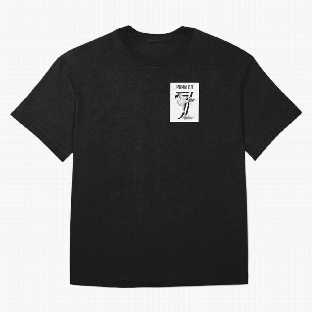 RONALDO CRISTIANO 7 Oversized T-Shirt Relive Legendary Nights from FIFA World Cup 2026 for Fans of Cristiano Ronaldo, Haaland and CR7 and Spain and Netherlands, Bringing Vintage Soccer Flavor, Modern Football Stars, National Flags and Final Night