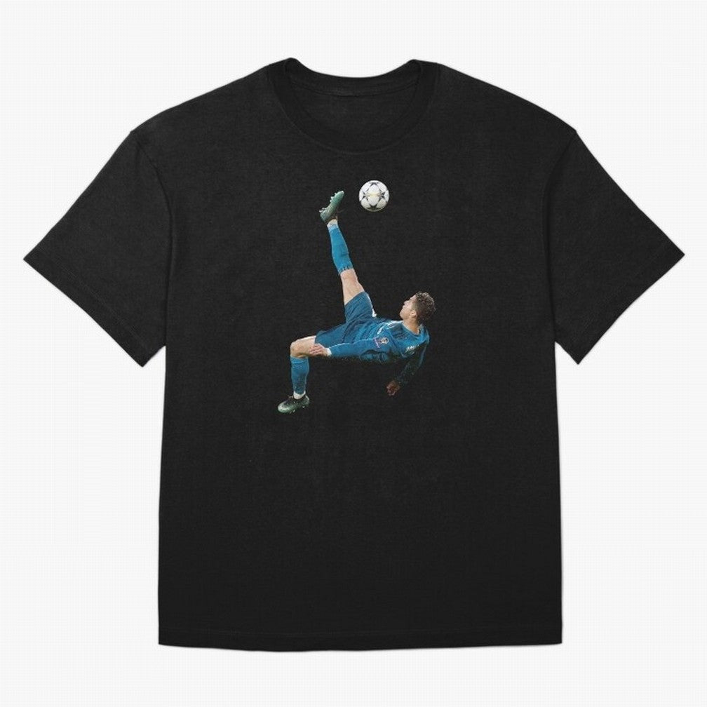 freestyle over head kick Oversized T-Shirt Bring Legendary Rivalry Energy to Global Football Passion for FIFA World Cup 2026 Group Stage, Capturing Cristiano Ronaldo, Haaland and CR7, Argentina, France and Brazil, Game Day Rituals, Football