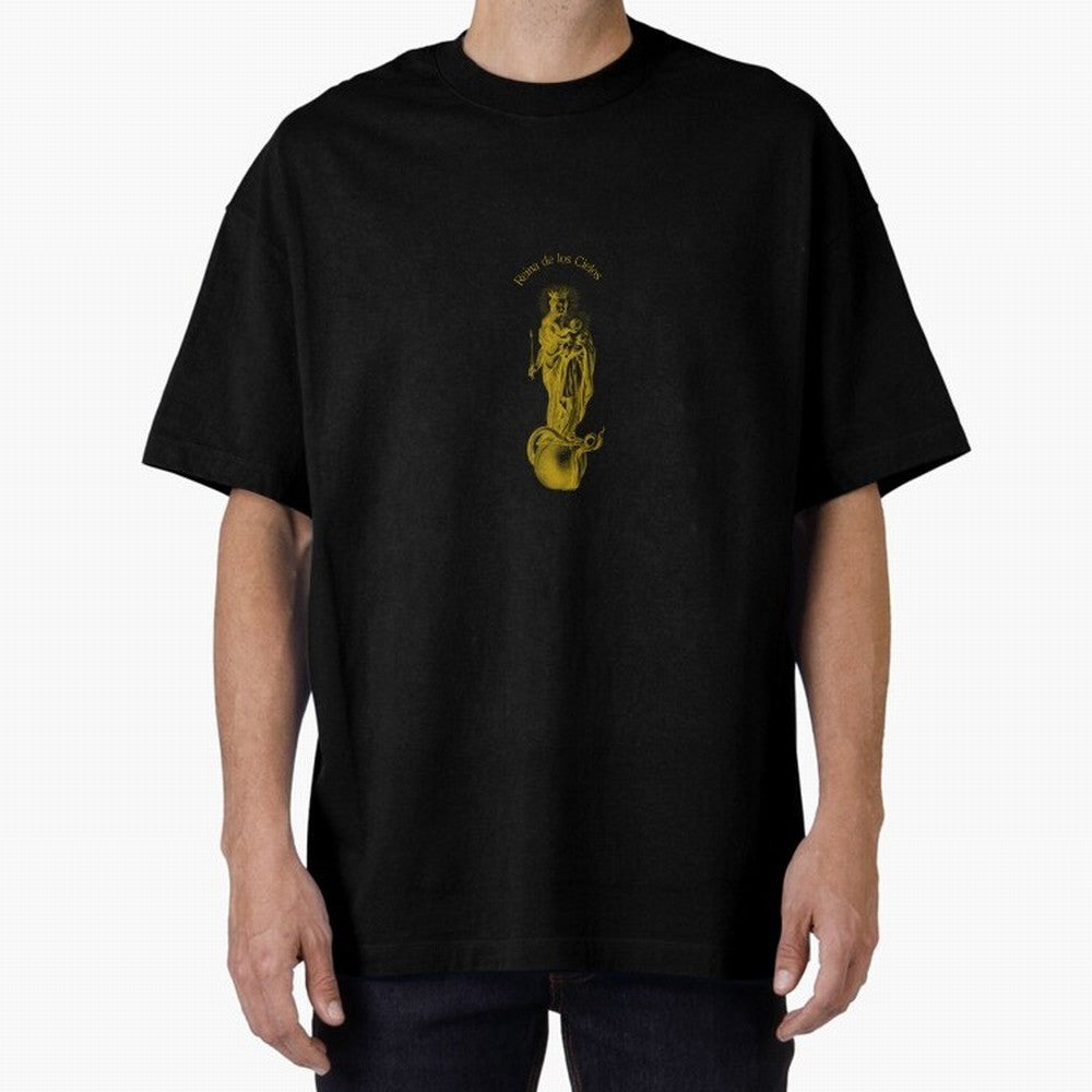 Reina de los Cielos Oversized T-Shirt Celebrate Unforgettable Nights in FIFA World Cup 2026 Group Stage Spirit, Built around Argentina, France and Brazil, CR7 and Messi, Supporter Pride, Iconic Celebrations, Legendary Names and Global Match Day