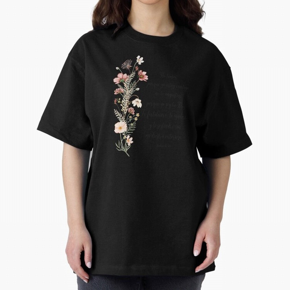 Isa¨ªas 41:10 ¨C No temas, yo estoy contigo | Vers¨ªculo cristiano en espa?ol Oversized T-Shirt Keep the Match Day Mood of Global Football Passion for FIFA World Cup 2026 USA Canada Mexico, Featuring Messi, England and Germany, Soccer Culture,
