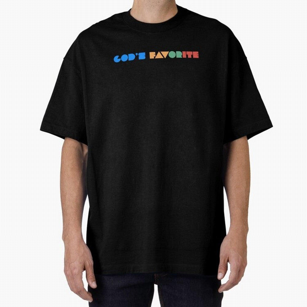 God's Favorite Oversized T-Shirt Carry the Dream of Match Day Hype around FIFA World Cup 2026 Group Stage, CR7, Spain, Global Supporter Spirit, Legendary Goals, National Colors and Tournament Celebration; Made for Die Hard Supporters, Soccer