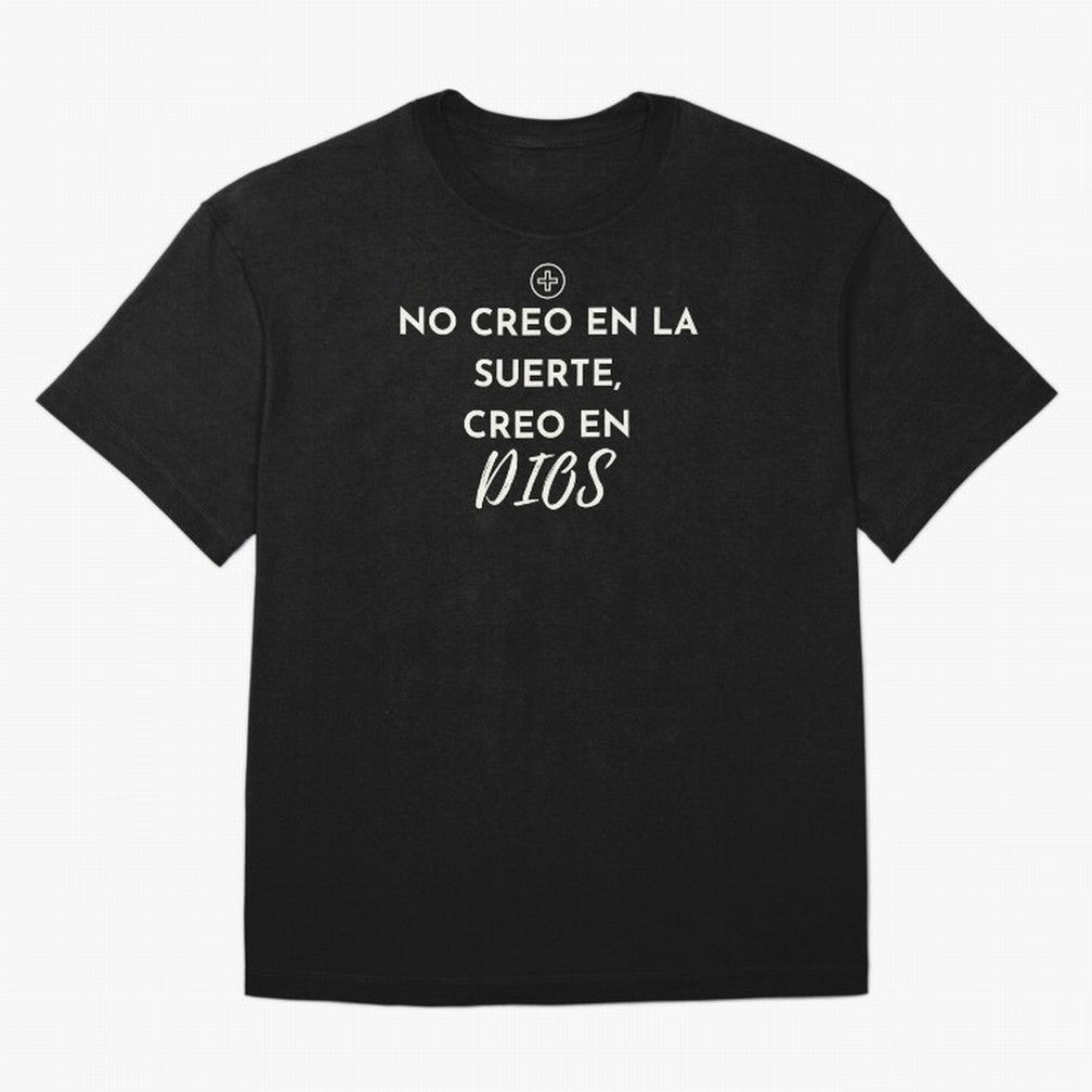 No creo en la suerte, creo en Dios Oversized T-Shirt Celebrate Fan Favorites in Match Day Hype around FIFA World Cup 2026 USA Canada Mexico, Mbappe and Neymar, Spain, Tournament Hype, Historic Matchups, Family Viewing Parties and Global Sports