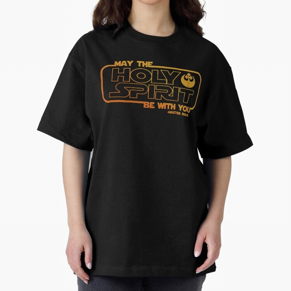 May the Holy Spirit Be with you Oversized T-Shirt Stand Proud for Global Football Passion for FIFA World Cup 2026 USA Canada Mexico, Featuring Mbappe and Neymar, Spain, Tournament Hype, Historic Matchups, Family Viewing Parties and Global Sports
