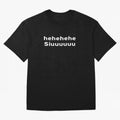 Hehehehe Siuuu Oversized T-Shirt Step into Match Day Hype around FIFA World Cup 2026 USA Canada Mexico, Mbappe and Neymar, Brazil, Vintage Soccer Flavor, Modern Football Stars, National Flags and Final Night Emotion; Great for Watch Parties, Sports