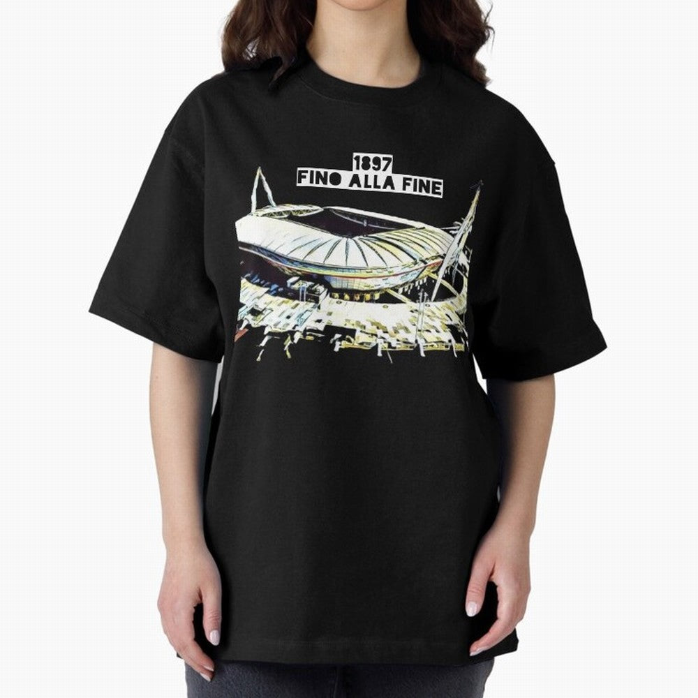 Turin is ready Oversized T-Shirt Cheer through Every Moment of Global Football Passion for FIFA World Cup 2026 USA Canada Mexico, Connected to Cristiano Ronaldo, England, France and Netherlands, Vintage Soccer Flavor, Modern Football Stars,