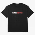 I am United Oversized T-Shirt Build Match Day Hype around FIFA World Cup 2026 Group Stage, Messi, CR7 and Mbappe, England, Supporter Pride, Iconic Celebrations, Legendary Names and Global Match Day Energy; Perfect for Fans, Collectors, Family
