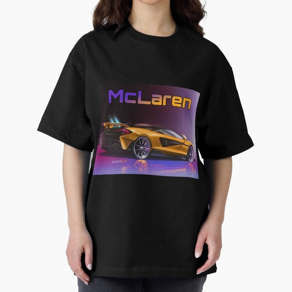 Mclaren in Gradient Metallic Color Oversized T-Shirt Mark FIFA World Cup 2026 Filled with Cristiano Ronaldo, Haaland and CR7, Netherlands Energy, Match Day Excitement, Supporter Culture, Golden Goals and Global Football Passion; Perfect for Fans,