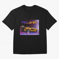 Mclaren in Gradient Metallic Color Oversized T-Shirt Mark FIFA World Cup 2026 Filled with Cristiano Ronaldo, Haaland and CR7, Netherlands Energy, Match Day Excitement, Supporter Culture, Golden Goals and Global Football Passion; Perfect for Fans,