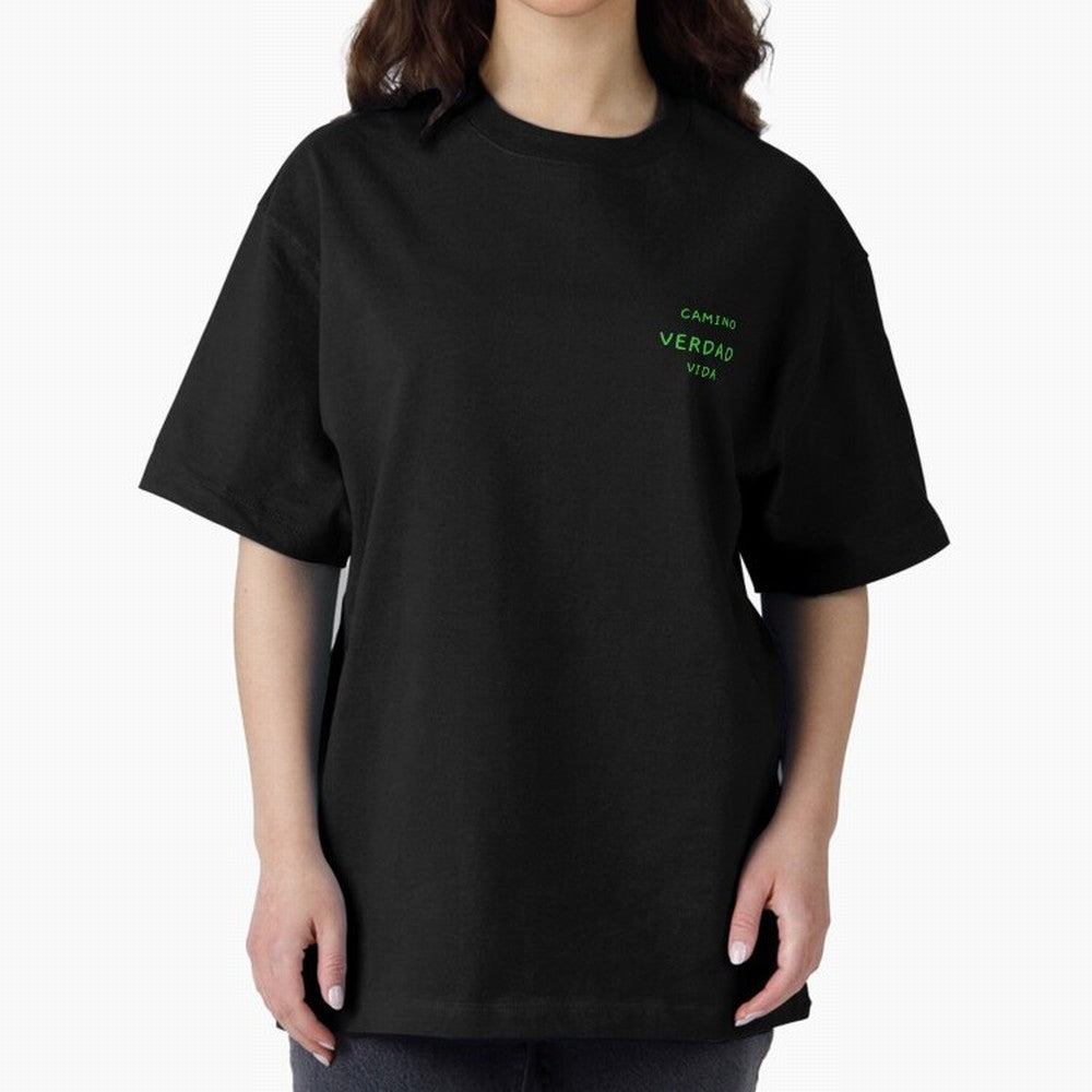 Camino ¨C Cita b¨ªblica cristiana Oversized T-Shirt Capture Stadium Memories from Match Day Hype around FIFA World Cup 2026, Neymar, Haaland and Cristiano Ronaldo, Netherlands, Global Supporter Spirit, Legendary Goals, National Colors and