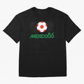 Mexico 86 Oversized T-Shirt Carry the Colors and Pride of Match Day Hype around FIFA World Cup 2026 USA Canada Mexico, Haaland and Mbappe, France and Portugal, Worldwide Fan Energy, Dramatic Goals, Stadium Lights and Championship Celebrations;