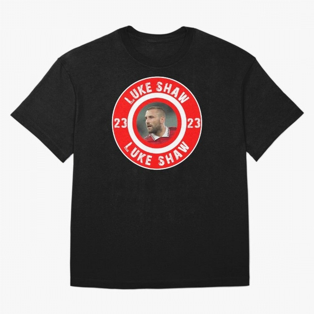 Luke Shaw Oversized T-Shirt Cheer through Every Moment of Global Football Passion for FIFA World Cup 2026 Group Stage, Centered on Messi and Cristiano Ronaldo, Spain and Netherlands, Global Supporter Spirit, Legendary Goals, National Colors and