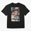 Ronaldo Luis Nazario de Lima Art Oversized T-Shirt Keep Football History Alive during FIFA World Cup 2026 Group Stage for Fans of Cristiano Ronaldo and France, Bringing Stadium Chants, National Pride, Trophy Dreams and Unforgettable Football