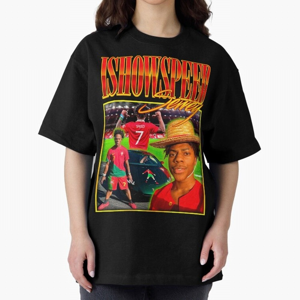 IShowSpeed Vintage Retro Y2K Design Oversized T-Shirt Turn Every Weekend Toward FIFA World Cup 2026 Group Stage Featuring CR7, Argentina and Brazil Energy, Football History, Final Match Energy, Crowd Noise and Once in a Lifetime Moments; Perfect