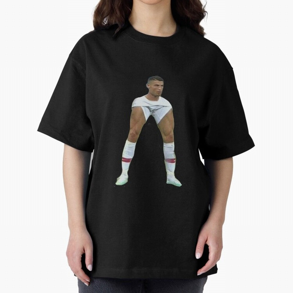 Ronaldo Oversized T-Shirt Back the Journey through FIFA World Cup 2026 Group Stage with Neymar, Haaland and Cristiano Ronaldo, Brazil Energy, Worldwide Fan Energy, Dramatic Goals, Stadium Lights and Championship Celebrations; Built for Supporters