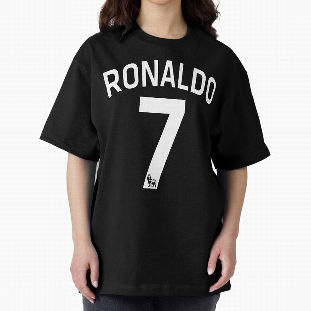 Ronaldo 7 Oversized T-Shirt Mark the FIFA World Cup 2026 USA Canada Mexico Journey through Mbappe Highlights, Portugal Pride, Stadium Chants, National Pride, Trophy Dreams and Unforgettable Football Memories; Ideal for Football Dads, Football Moms,