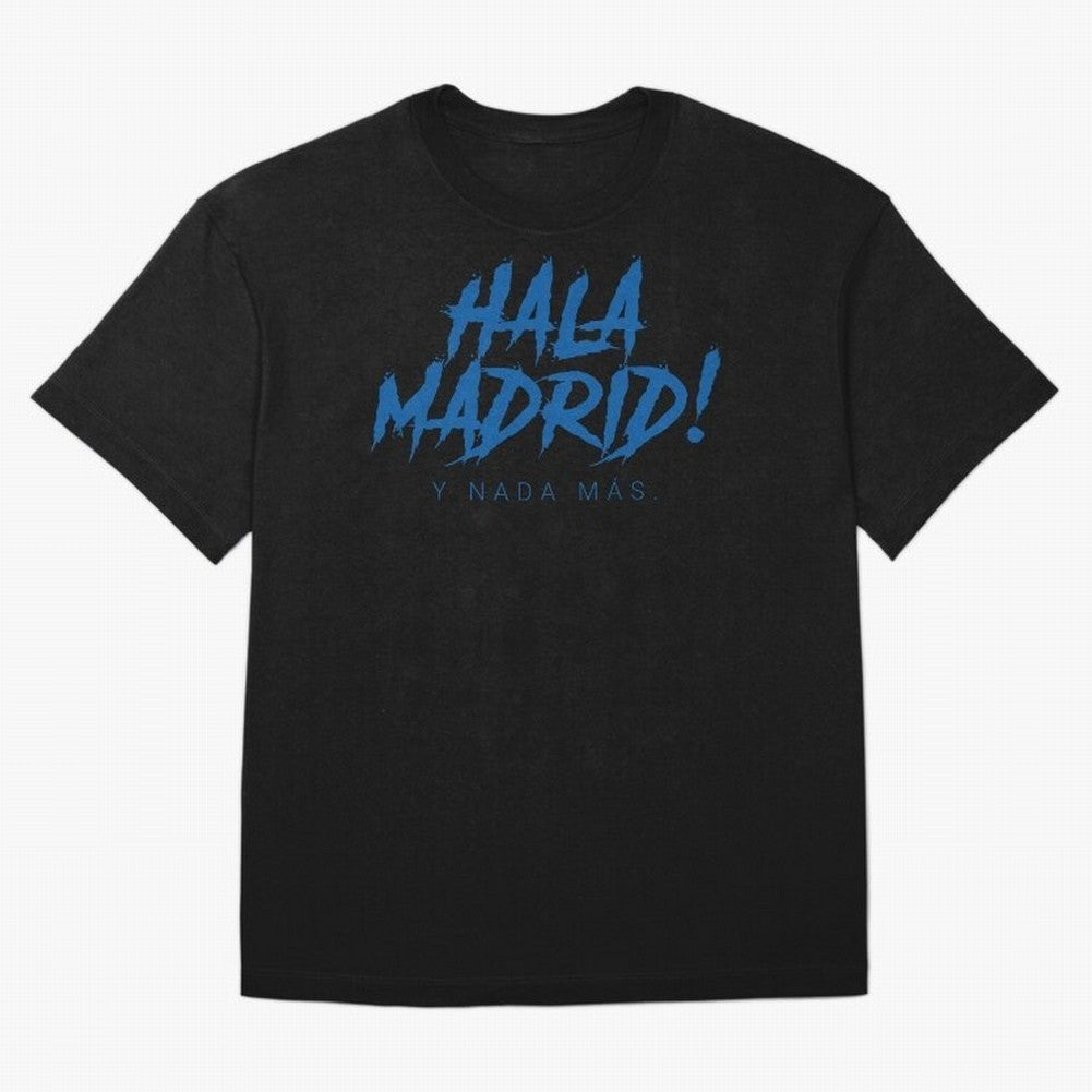 Hala Madrid Oversized T-Shirt Support Your Favorite Stars during Global Football Passion for FIFA World Cup 2026 Group Stage, Built around Messi and Cristiano Ronaldo, Spain, Football History, Final Match Energy, Crowd Noise and Once in a Lifetime