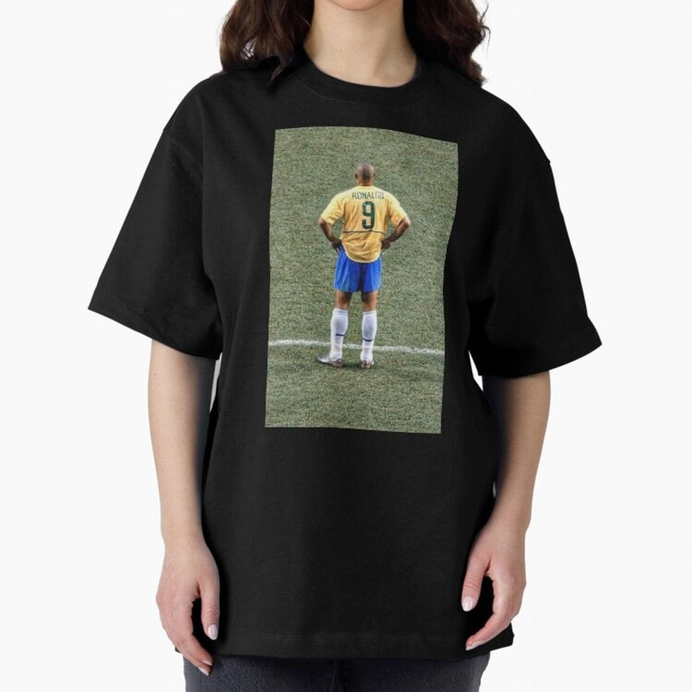 Illustration Ronaldo Luis Nazario de Lima Oversized T-Shirt Make Every Match About the FIFA World Cup 2026 Group Stage Journey through Messi, CR7 and Mbappe Highlights, Portugal Pride, Supporter Pride, Iconic Celebrations, Legendary Names and