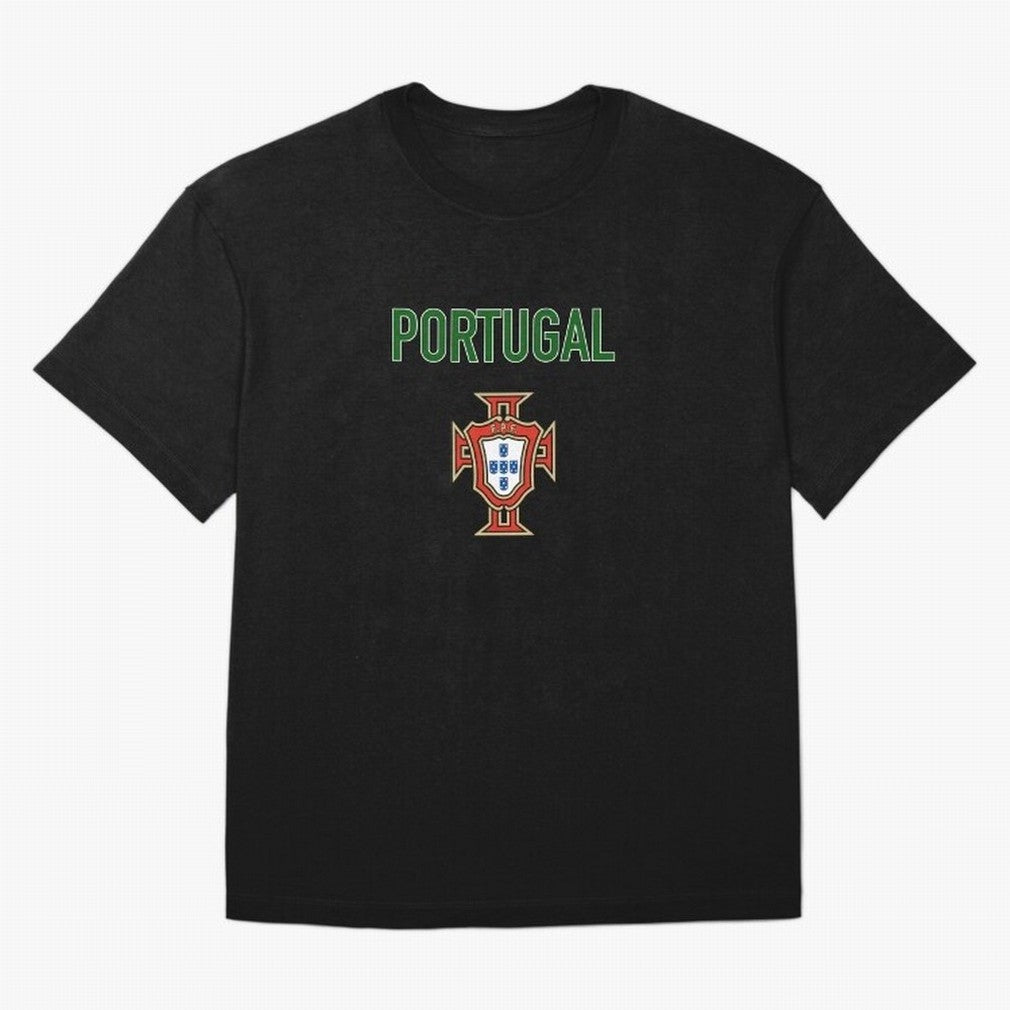 Portugal Oversized T-Shirt Bring World Football Passion into FIFA World Cup 2026 Group Stage Connected to Messi, CR7 and Mbappe, England Energy, Football Festival Excitement, Trophy Ambitions, Country Rivalries and Star Player Buzz; Great for