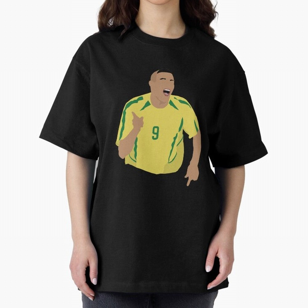 Ronaldo Oversized T-Shirt Celebrate the Stars of Global Football Passion for FIFA World Cup 2026 Group Stage, Driven by CR7 and Messi, Germany, Soccer Culture, Superstar Moments, National Team Dreams and Competitive Fire; Great for Supporters Who