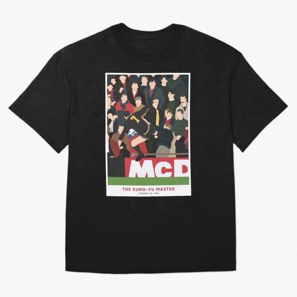 Eric Cantona The Kung-Fu Master Oversized T-Shirt Bring Match Day Fire to FIFA World Cup 2026 USA Canada Mexico Celebrating Haaland and Mbappe, Portugal, Spain and Germany Energy, Football Passion, Legendary Performances, Festival Vibes and
