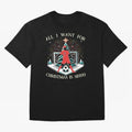 All I Want For Christmas Is Siuuu CR7 fans Christian Ronaldo Xmas Oversized T-Shirt Celebrate Unforgettable Nights in the FIFA World Cup 2026 USA Canada Mexico Journey through Mbappe and Neymar Highlights, France Pride, Football Passion, Legendary