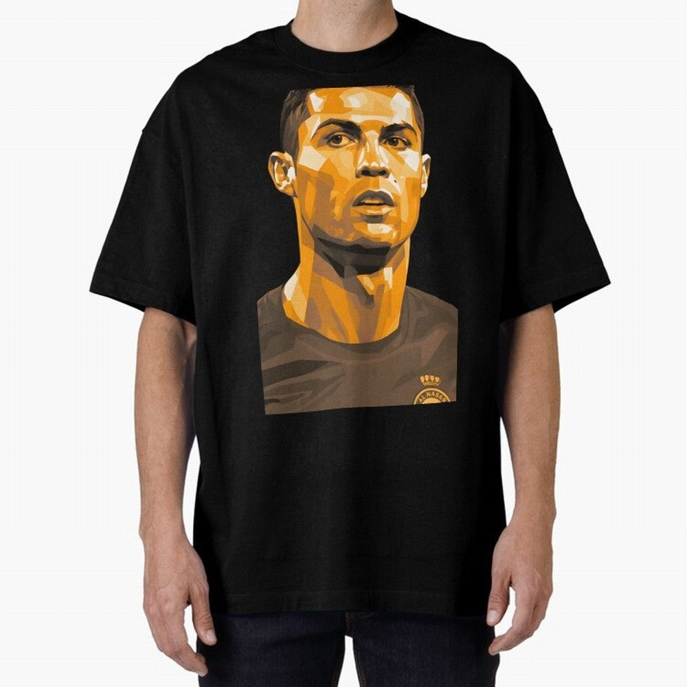 Ronaldo Oversized T-Shirt Build FIFA World Cup 2026 USA Canada Mexico for Fans of Messi, CR7 and Mbappe and Argentina and Brazil, Bringing Tournament Hype, Historic Matchups, Family Viewing Parties and Global Sports Pride; Perfect for Fans,