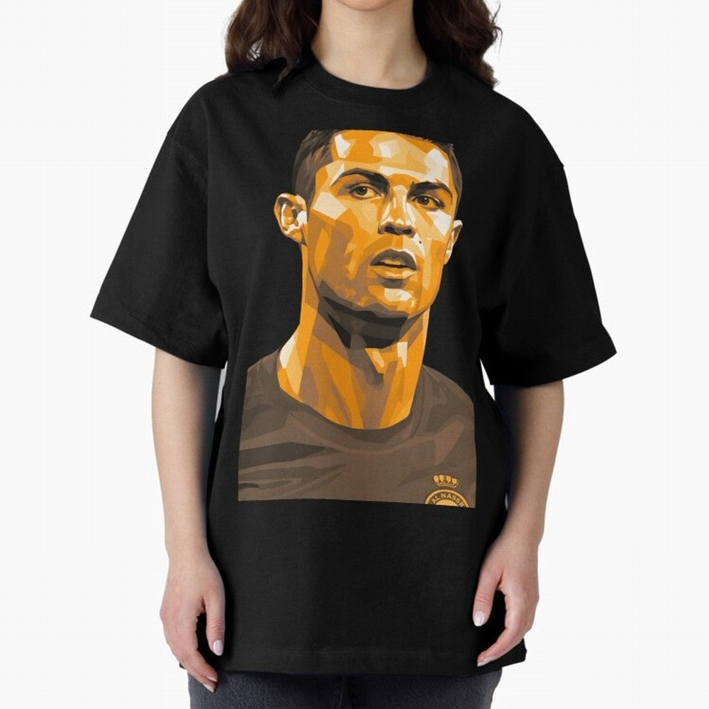 Ronaldo Oversized T-Shirt Build FIFA World Cup 2026 USA Canada Mexico for Fans of Messi, CR7 and Mbappe and Argentina and Brazil, Bringing Tournament Hype, Historic Matchups, Family Viewing Parties and Global Sports Pride; Perfect for Fans,