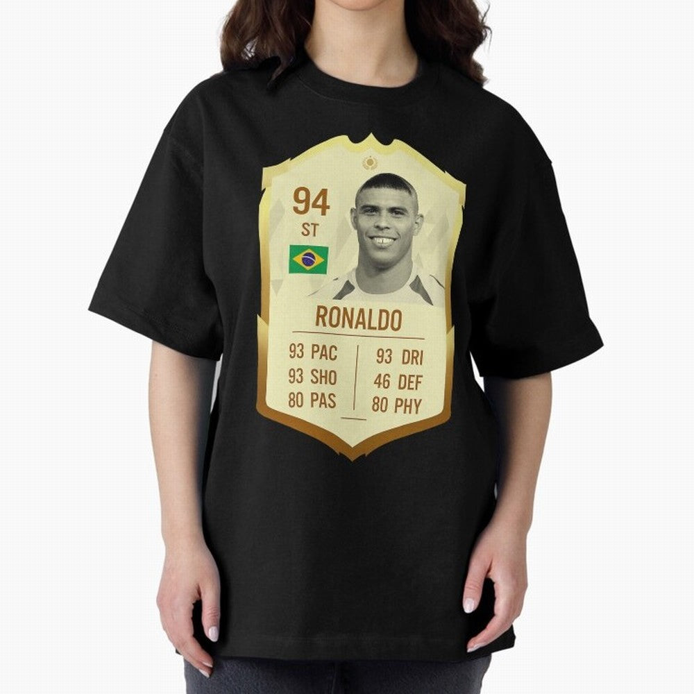 Ronaldo Ultimate Card Oversized T-Shirt Bring Stadium Energy to FIFA World Cup 2026 Group Stage Spirit, Built around Argentina, France and Brazil, Messi, Football History, Final Match Energy, Crowd Noise and Once in a Lifetime Moments; Made for Die