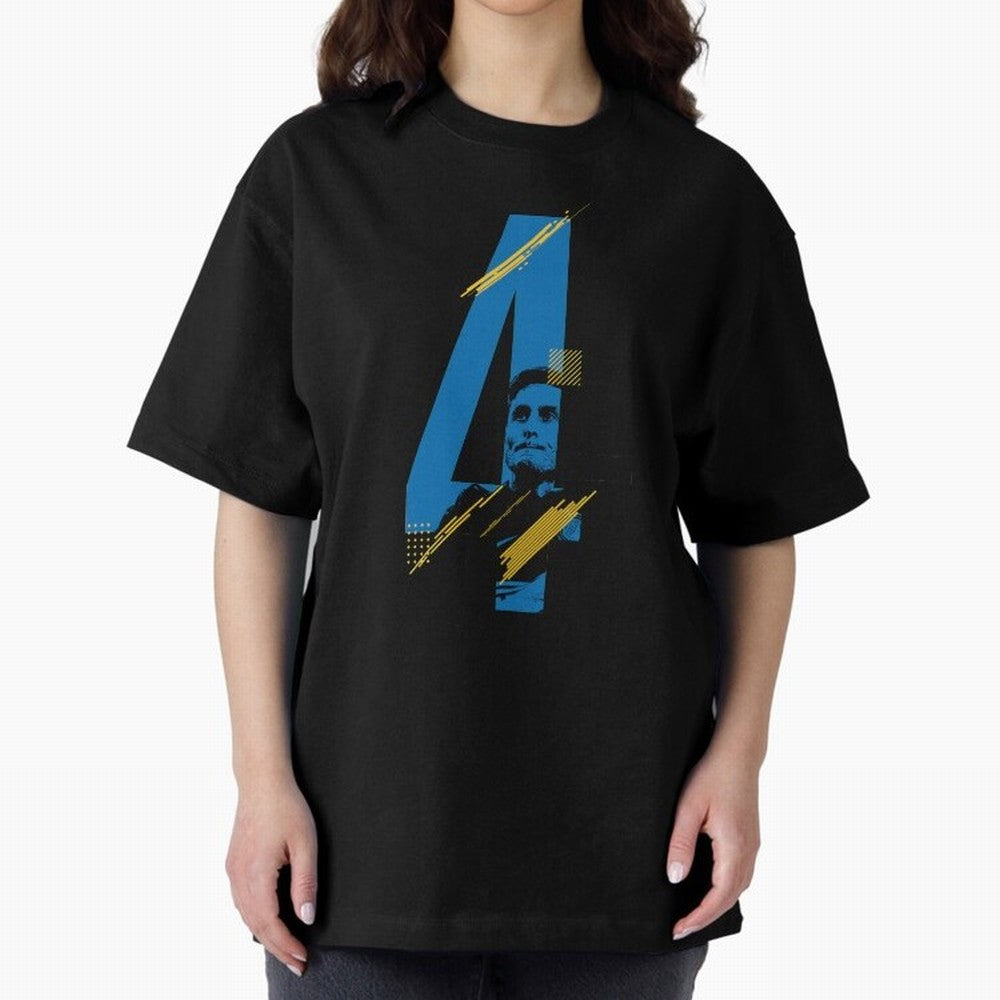 Javier Zanetti - El Tractor Oversized T-Shirt Live for the Drama of Match Day Hype around FIFA World Cup 2026, Haaland and Mbappe, Netherlands, Game Day Rituals, Football Legends, Country Pride and the Road to the Final; Perfect for Fans,