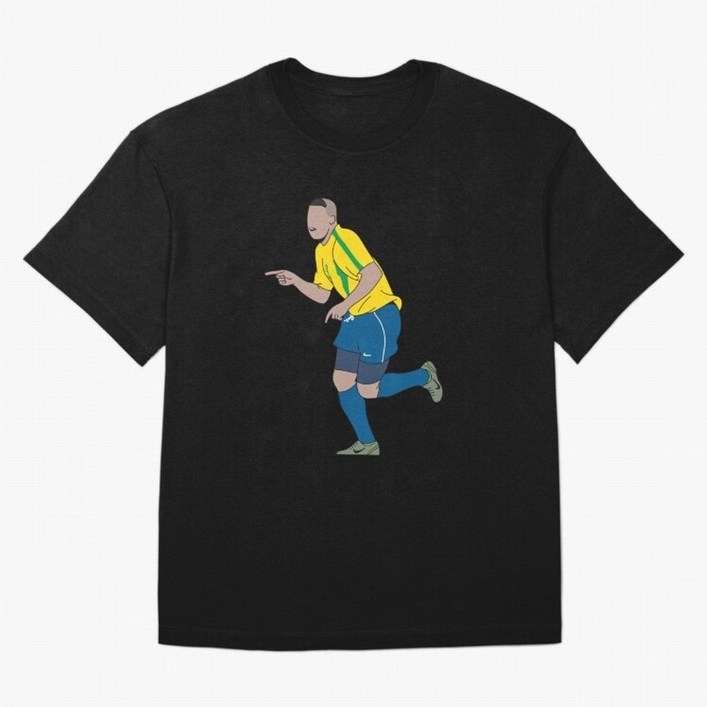 Ronaldo R9 Brazil (2002 WC) Oversized T-Shirt Follow the Road to the FIFA World Cup 2026 Group Stage Journey through Mbappe Highlights, Argentina and Brazil Pride, Soccer Culture, Superstar Moments, National Team Dreams and Competitive Fire;