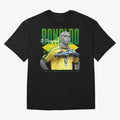 Ronaldo 3 Time Fifa World Player Of The Year Oversized T-Shirt Celebrate Fan Favorites in the FIFA World Cup 2026 Journey through Haaland and Mbappe Highlights, Portugal Pride, Game Day Rituals, Football Legends, Country Pride and the Road to the