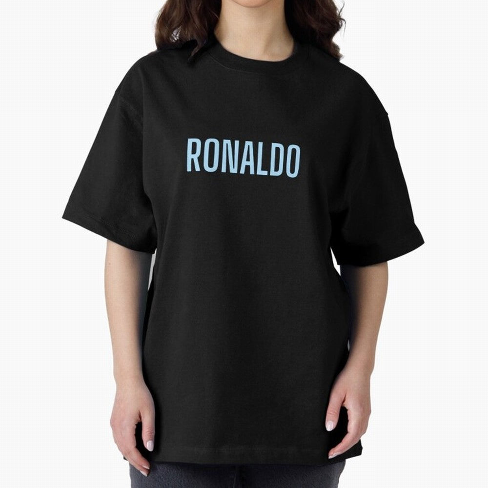 Ronaldo Oversized T-Shirt Show Love for Legendary Goals in FIFA World Cup 2026 Spirit, Driven by France, CR7 and Messi, Fan Favorite Moments, National Team Passion, Big Match Drama and Soccer History; Perfect for Supporters Who Want Bold Football