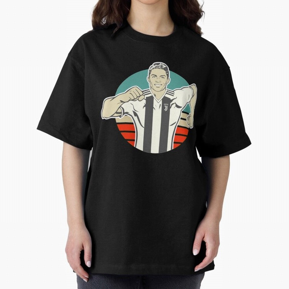 Ronaldo Ronaldo Oversized T-Shirt Show Support during Match Day Hype around FIFA World Cup 2026 USA Canada Mexico, Messi and Cristiano Ronaldo, Argentina, Soccer Culture, Superstar Moments, National Team Dreams and Competitive Fire; Perfect for