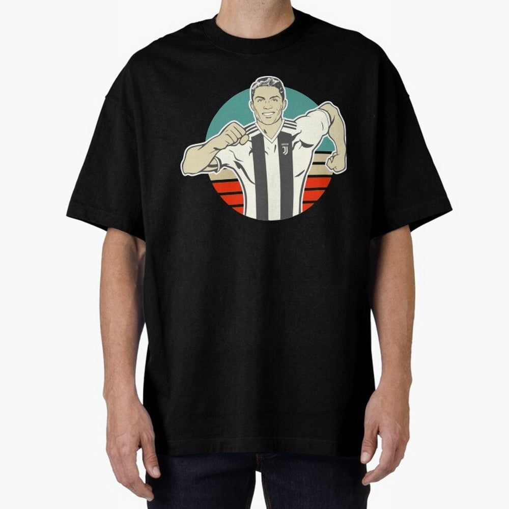 Ronaldo Ronaldo Oversized T-Shirt Show Support during Match Day Hype around FIFA World Cup 2026 USA Canada Mexico, Messi and Cristiano Ronaldo, Argentina, Soccer Culture, Superstar Moments, National Team Dreams and Competitive Fire; Perfect for