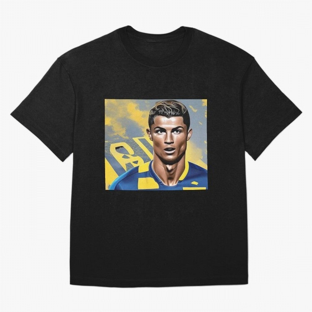 Ronaldo al nassr Oversized T-Shirt Follow the Road to Match Day Hype around FIFA World Cup 2026, CR7, France and Portugal, Fan Favorite Moments, National Team Passion, Big Match Drama and Soccer History; Built for Supporters Chasing Trophy Dreams,
