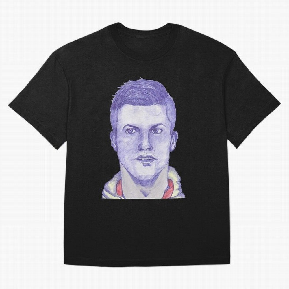 C-Ronaldo portrait drawing Oversized T-Shirt Join Supporters Worldwide for FIFA World Cup 2026 Group Stage for Fans of CR7 and Messi and Netherlands, Bringing Football History, Final Match Energy, Crowd Noise and Once in a Lifetime Moments; Perfect