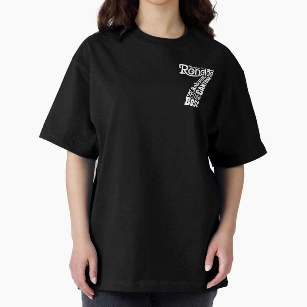 Manchester United Magnificent Sevens Oversized T-Shirt Upgrade Global Football Passion for FIFA World Cup 2026, Inspired by Haaland and Mbappe, Spain and Netherlands, Match Day Excitement, Supporter Culture, Golden Goals and Global Football